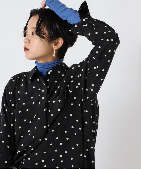 ドットシャツミニワンピース Iena イエナ 公式のファッション通販 Baycrew S Store ドットシャツミニワンピース Iena イエナ 公式のファッション通販 Baycrew S Store