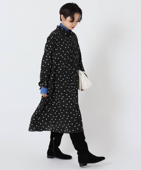 Web限定追加 ドットシャツミニワンピース Iena イエナ 公式のファッション通販 Baycrew S Store