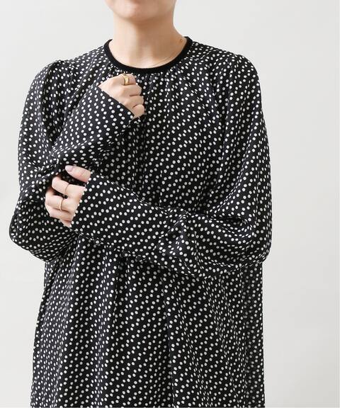 ドットクルーネックワンピース Iena イエナ 公式のファッション通販 Baycrew S Store ドットクルーネックワンピース Iena イエナ 公式のファッション通販 Baycrew S Store