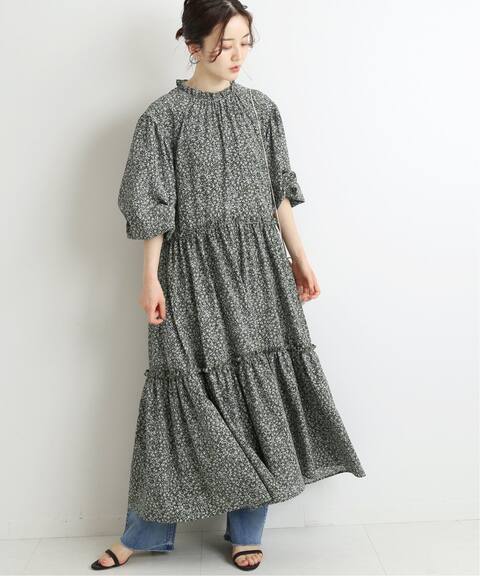 ミニフラワーティアードワンピース Iena イエナ 公式のファッション通販 Baycrew S Store