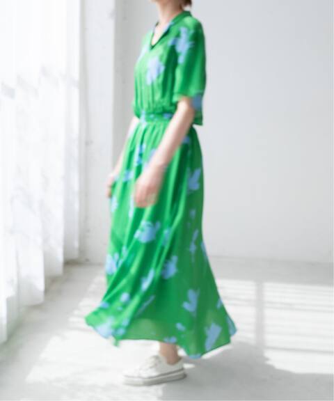 Deveaux ビッグフラワーワンピース Iena イエナ 公式のファッション通販 Baycrew S Store