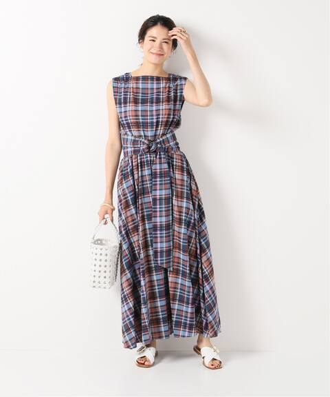 Deveaux マドラスチェックワンピース Iena イエナ 公式のファッション通販 Baycrew S Store