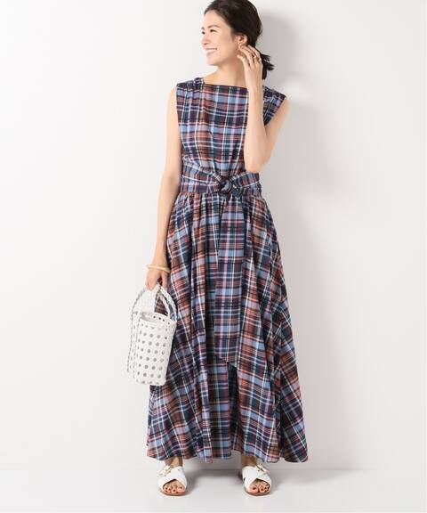 Deveaux マドラスチェックワンピース Iena イエナ 公式のファッション通販 Baycrew S Store