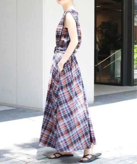 Deveaux マドラスチェックワンピース Iena イエナ 公式のファッション通販 Baycrew S Store