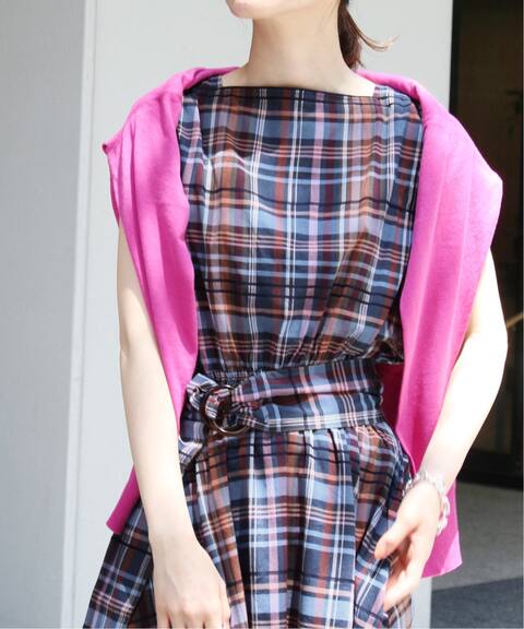 Deveaux マドラスチェックワンピース Iena イエナ 公式のファッション通販 Baycrew S Store
