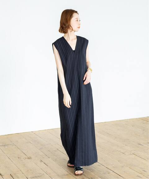 ストライプストレートワンピース Iena イエナ 公式のファッション通販 Baycrew S Store