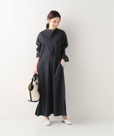 Auralee オーラリー Finx Nylon Stand Collar ワンピース Iena イエナ 公式のファッション通販 Baycrew S Store