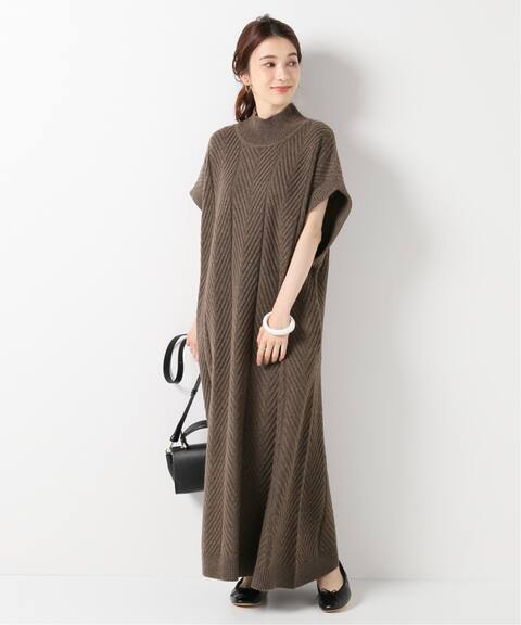 Hakuji ハクジ ケーブルニットロングワンピース Iena イエナ 公式のファッション通販 Baycrew S Store