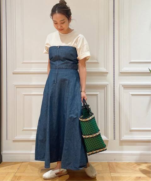 追加予約 Violette Room バイオレットルーム デニムジャンプワンピース Iena イエナ 公式のファッション通販 Baycrew S Store