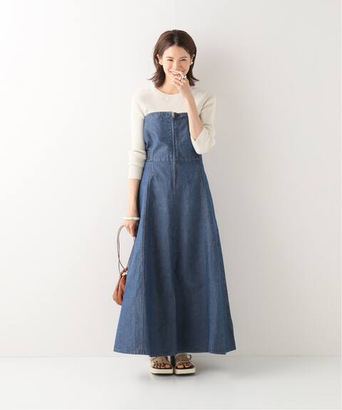 追加予約 Violette Room バイオレットルーム デニムジャンプワンピース Iena イエナ 公式のファッション通販 Baycrew S Store