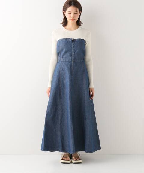 追加予約 Violette Room バイオレットルーム デニムジャンプワンピース Iena イエナ 公式のファッション通販 Baycrew S Store
