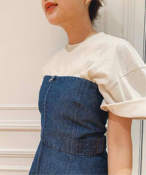 追加予約 Violette Room バイオレットルーム デニムジャンプワンピース Iena イエナ 公式のファッション通販 Baycrew S Store