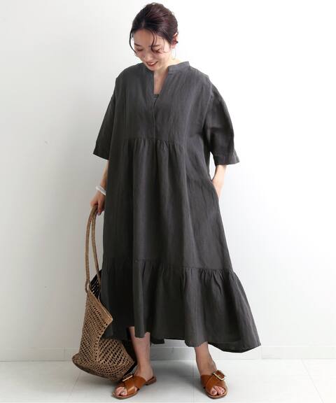 Normment ノーメント リネンコットン Big ワンピース Iena イエナ 公式のファッション通販 Baycrew S Store