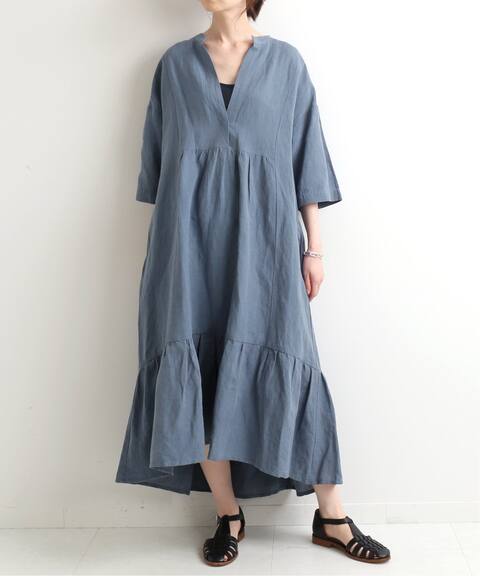 Normment ノーメント リネンコットン Big ワンピース Iena イエナ 公式のファッション通販 Baycrew S Store