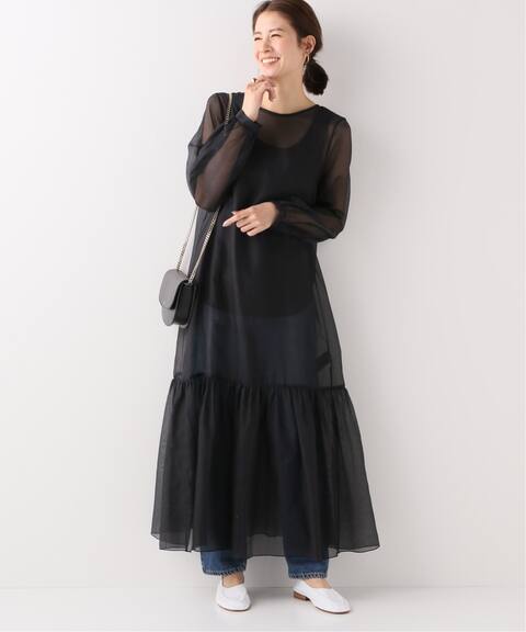 Maison No 8 メゾンナンバーエイト オーガンジーワンピース Iena イエナ 公式のファッション通販 Baycrew S Store