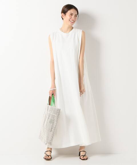 Hakuji ハクジ コットンタイトフレアワンピース Iena イエナ 公式のファッション通販 Baycrew S Store