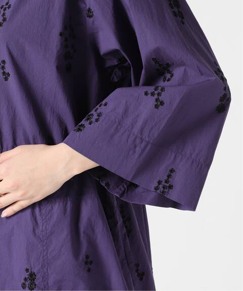 Ne Quittez Pas ヌキテパ ポプリンフラワーシャツワンピース Iena イエナ 公式のファッション通販 Baycrew S Store