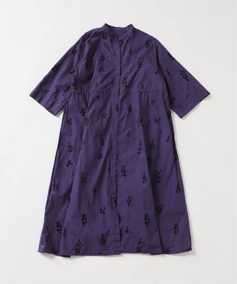 Ne Quittez Pas ヌキテパ ポプリンフラワーシャツワンピース Iena イエナ 公式のファッション通販 Baycrew S Store