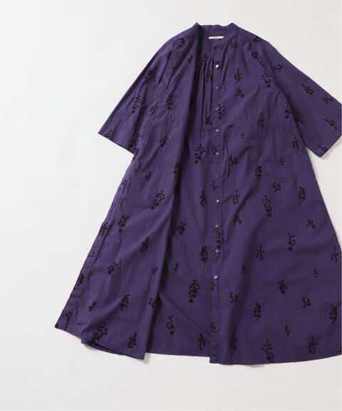 Ne Quittez Pas ヌキテパ ポプリンフラワーシャツワンピース Iena イエナ 公式のファッション通販 Baycrew S Store