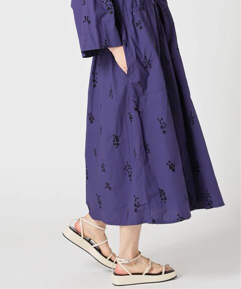 Ne Quittez Pas ヌキテパ ポプリンフラワーシャツワンピース Iena イエナ 公式のファッション通販 Baycrew S Store