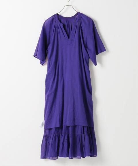 Ne Quittez Pas ヌキテパ コットンボイルティアードワンピース Iena イエナ 公式のファッション通販 Baycrew S Store