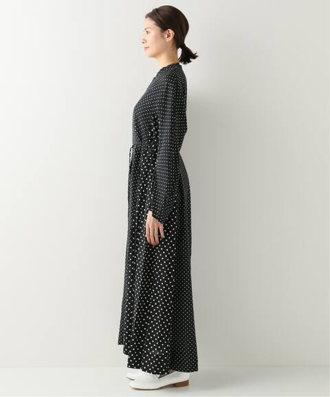 Ne Quittez Pas ヌキテパ Cotton Rayon Twill Print Gown ワンピース Iena イエナ 公式のファッション通販 Baycrew S Store
