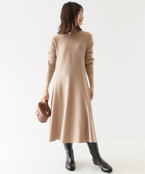 ウォッシャブルフレアニットワンピース Slobe Iena スローブ イエナ 公式のファッション通販 Baycrew S Store