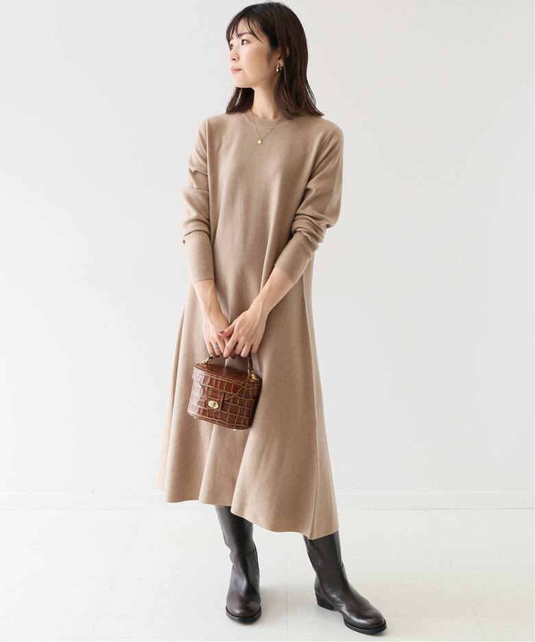 ウォッシャブルフレアニットワンピース Slobe Iena スローブ イエナ 公式のファッション通販 Baycrew S Store