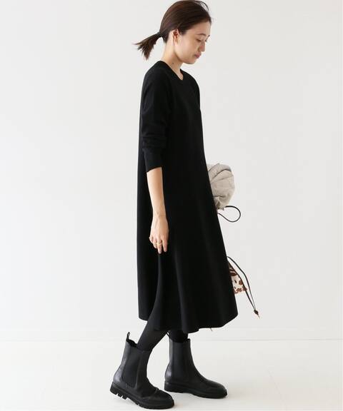 Web限定 追加 ウォッシャブルフレアニットワンピース Slobe Iena スローブ イエナ 公式のファッション通販 Baycrew S Store