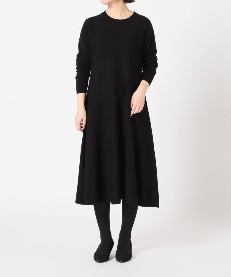 WEB限定/追加》ウォッシャブルフレアニットワンピース◇（ワンピース  