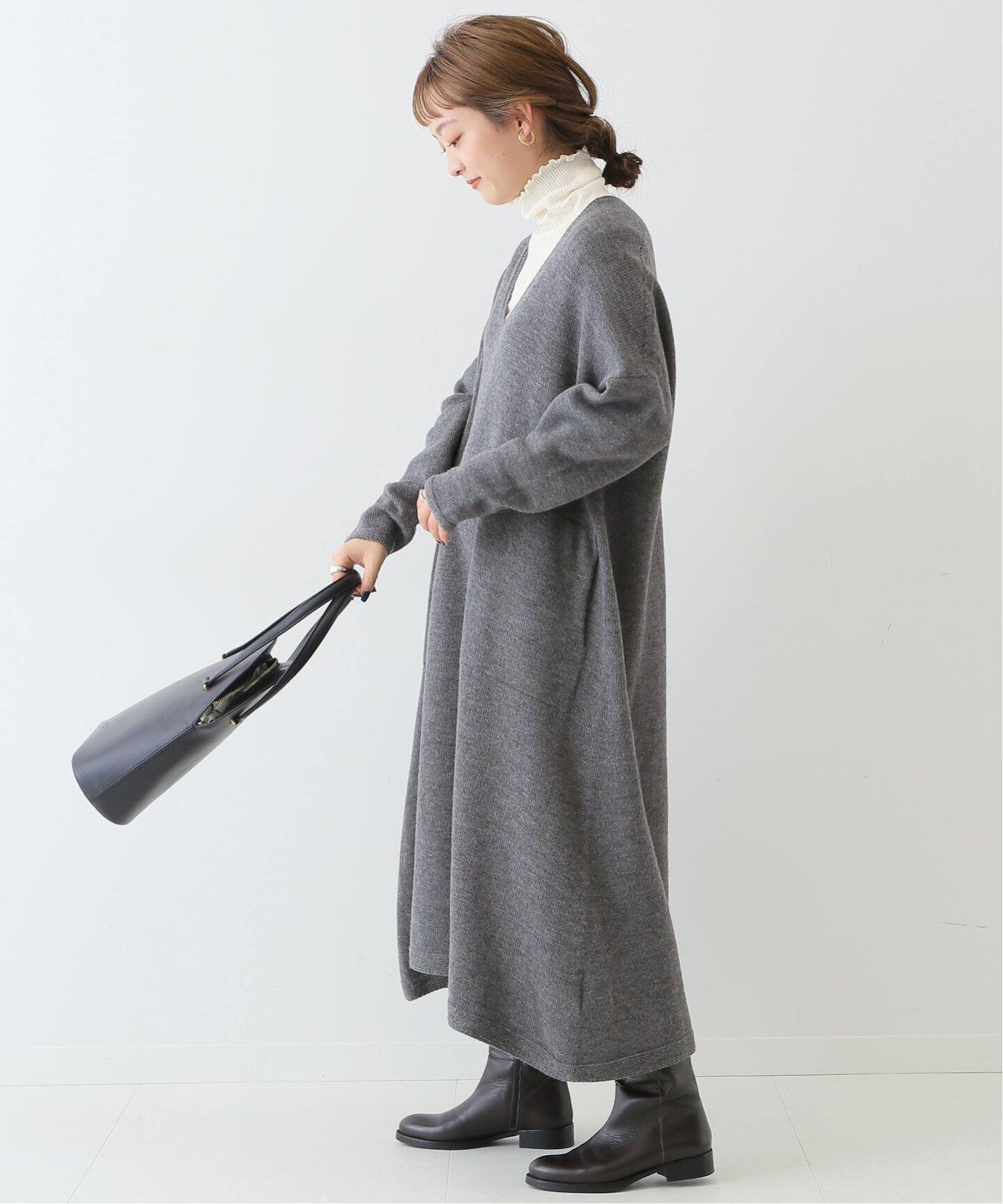 ファインウールニットワンピース Slobe Iena スローブ イエナ 公式のファッション通販 Baycrew S Store ファインウールニットワンピース Slobe Iena スローブ イエナ 公式のファッション通販 Baycrew S Store