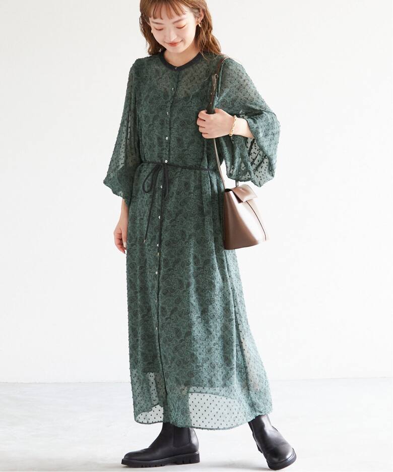 ペイズリー2wayワンピース Slobe Iena スローブ イエナ 公式のファッション通販 Baycrew S Store