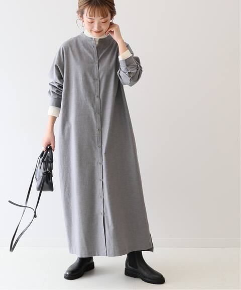 コットンネルシャツワンピース Slobe Iena スローブ イエナ 公式のファッション通販 Baycrew S Store