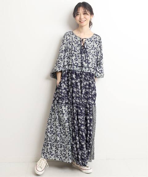 Deveaux マルチパターンワンピース Slobe Iena スローブ イエナ 公式のファッション通販 Baycrew S Store