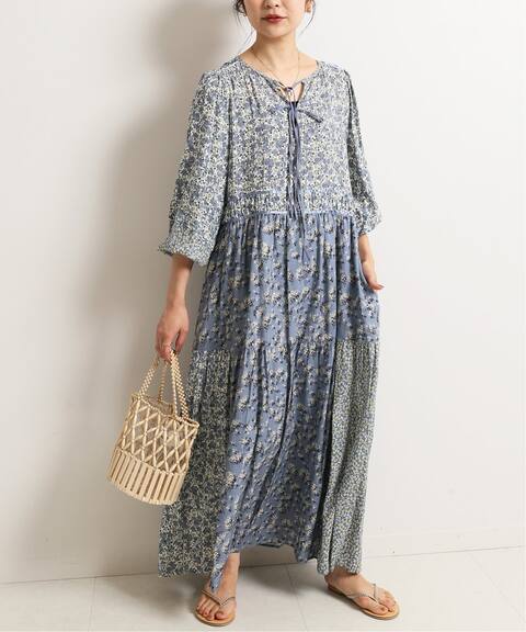 Deveaux マルチパターンワンピース Slobe Iena スローブ イエナ 公式のファッション通販 Baycrew S Store
