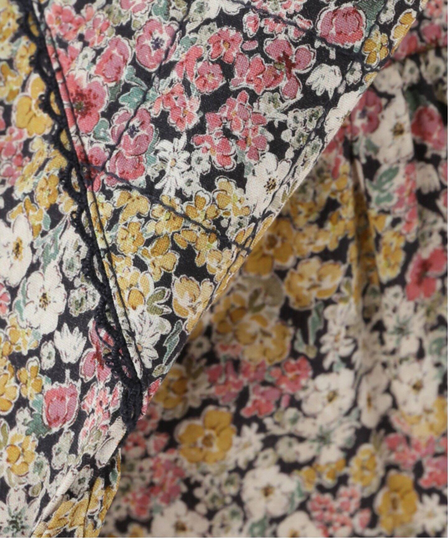 Deveaux マルチフラワーキルティングワンピース（ワンピース）｜SLOBE  