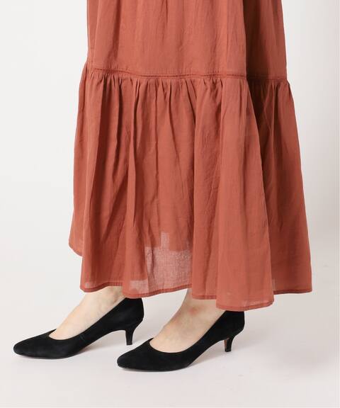 コットンボイルvネックティアードワンピース Slobe Iena スローブ イエナ 公式のファッション通販 Baycrew S Store