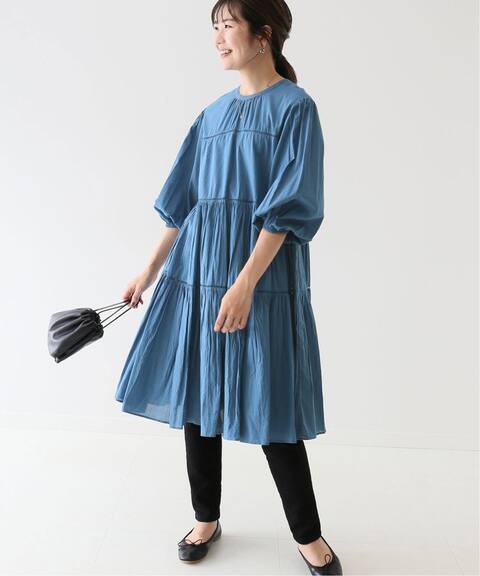 コットンボイルティアードワンピース Slobe Iena スローブ イエナ 公式のファッション通販 Baycrew S Store