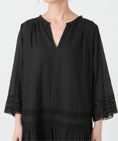 コットンジャガードレースフレアワンピース Slobe Iena スローブ イエナ 公式のファッション通販 Baycrew S Store