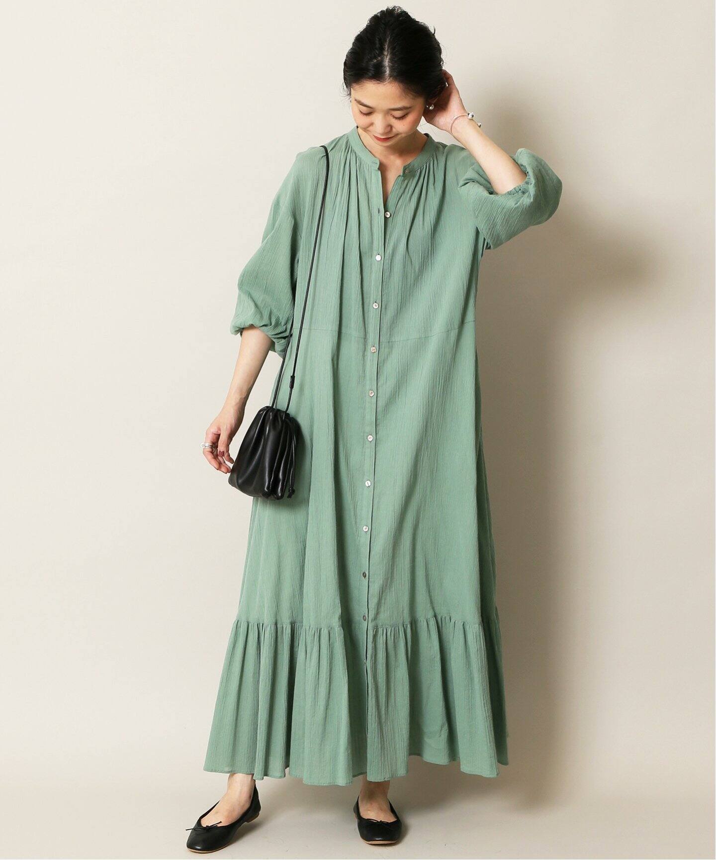 未使用 新品 スローブイエナ ウォッシャブル楊柳フレアワンピース 38 セール品 Scarboroughattorneys Com