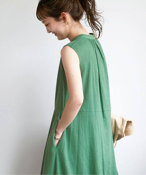 ウォッシャブルノースリーブフレアワンピース Slobe Iena スローブ イエナ 公式のファッション通販 Baycrew S Store