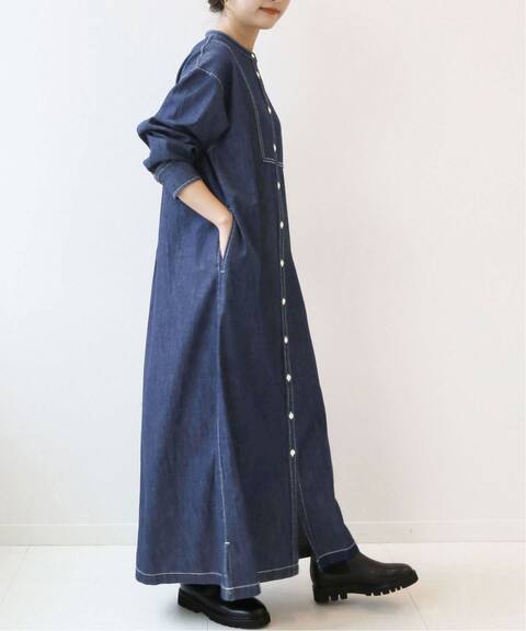 Le Denim シャツワンピース Slobe Iena スローブ イエナ 公式のファッション通販 Baycrew S Store