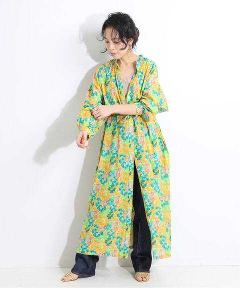 Iena La Boucle Ratti レトロフラワーワンピース Iena イエナ 公式のファッション通販 Baycrew S Store
