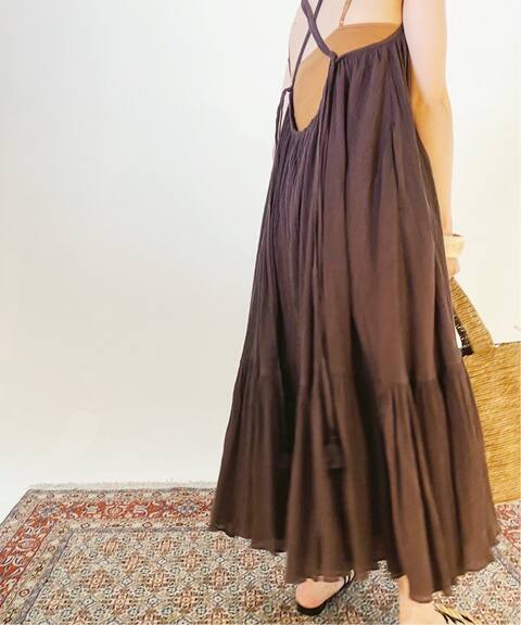 Iena La Boucle 綿クレープキャミワンピース Iena イエナ 公式のファッション通販 Baycrew S Store