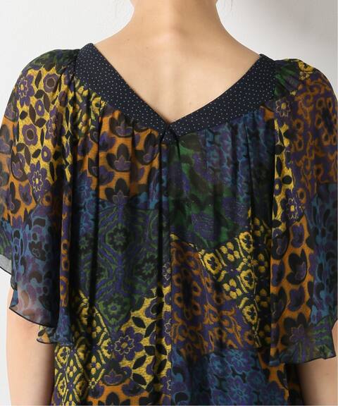 Iena La Boucle パターンブロックプリントワンピース Iena イエナ 公式のファッション通販 Baycrew S Store