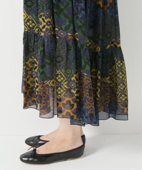 Iena La Boucle パターンブロックプリントワンピース Iena イエナ 公式のファッション通販 Baycrew S Store