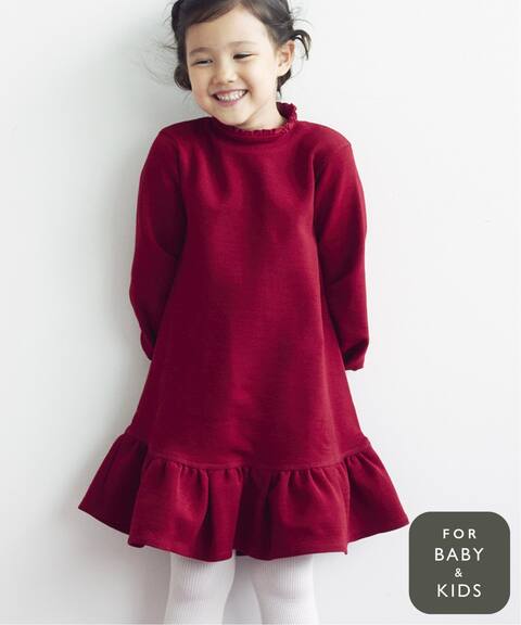ローフレアワンピース Baby Kids 90 140 Iena Enfant イエナアンファン 公式のファッション通販 Baycrew S Store