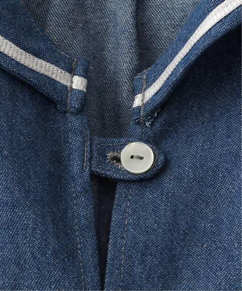 Au Clair De La Lune 別注セーラーデニムワンピース Baby 80 90 Iena イエナ 公式のファッション通販 Baycrew S Store Au Clair De La Lune 別注セーラーデニムワンピース Baby 80 90 Iena イエナ 公式のファッション通販 Baycrew S Store