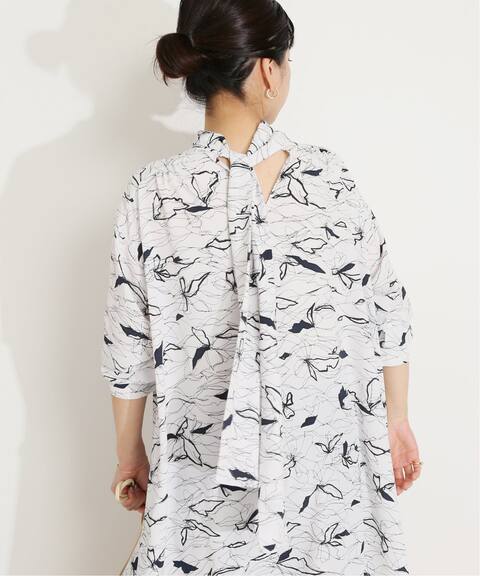 ラインフラワーボウタイワンピース Vermeil Par Iena ヴェルメイユ パー イエナ 公式のファッション通販 Baycrew S Store