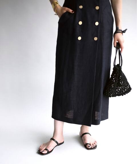 リネンセーラーカラーワンピース Vermeil Par Iena ヴェルメイユ パー イエナ 公式のファッション通販 Baycrew S Store